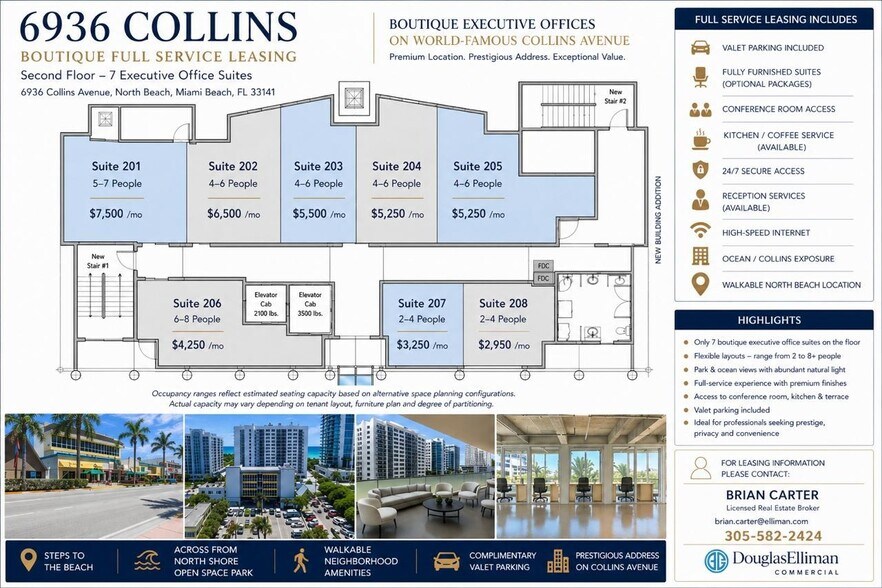 6936 Collins Ave, Miami Beach, FL à louer - Photo de l’immeuble – Image 2 sur 10
