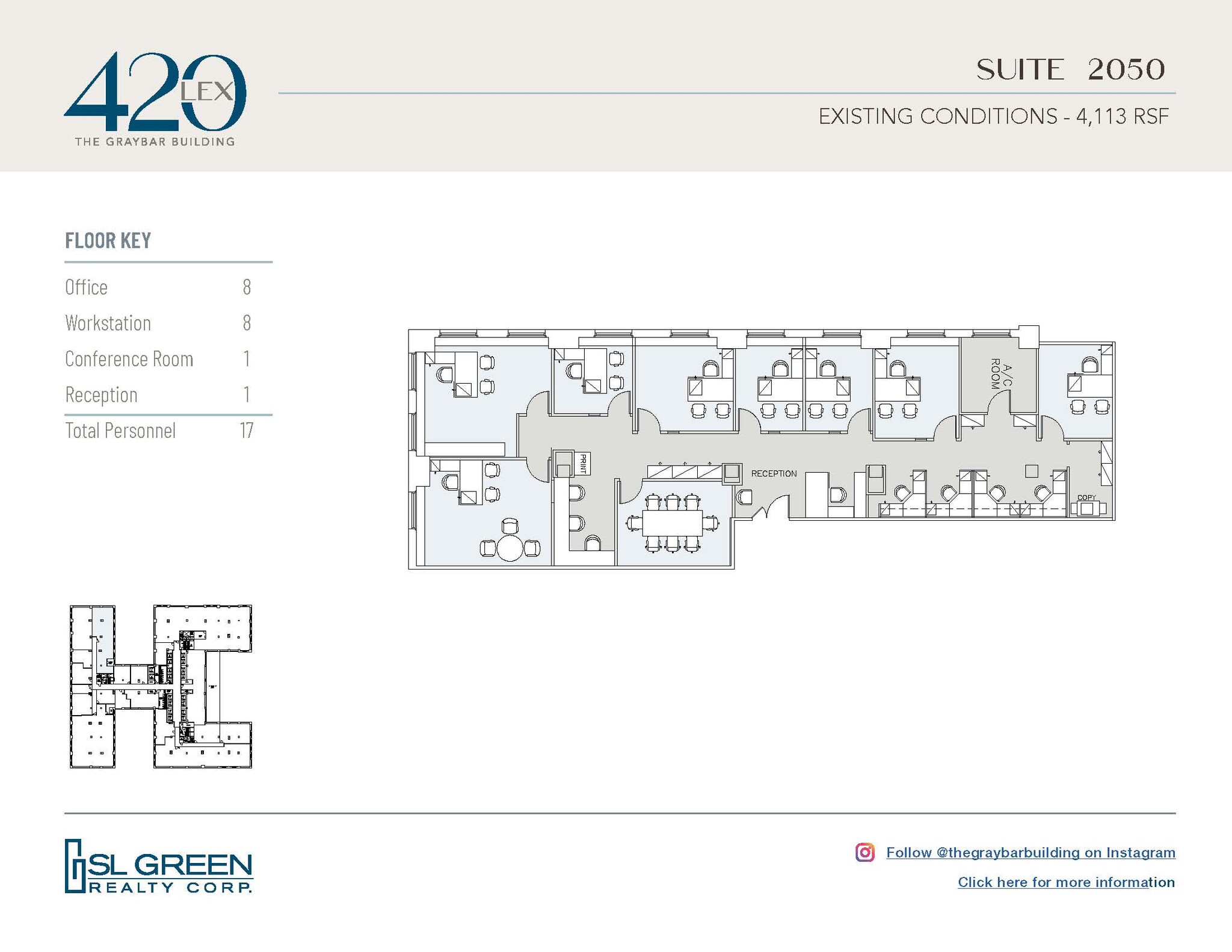 420 Lexington Ave, New York, NY à louer Plan d’étage– Image 1 sur 1