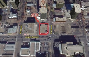 10104 114 St NW, Edmonton, AB - Vue aérienne vue de carte