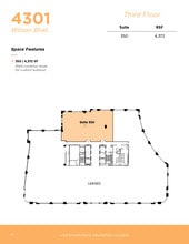 4401 Wilson Blvd, Arlington, VA à louer Plan d’étage– Image 1 sur 1