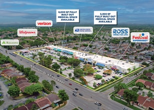 14840 N Kendall Dr, Kendall, FL - Vue aérienne vue de carte