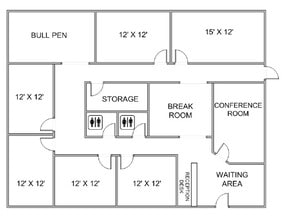 16515 S 40th St, Phoenix, AZ à louer Plan d’étage– Image 1 sur 3