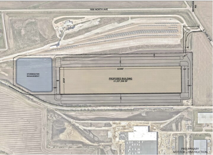 1600 North Ave, Peru, IL à louer Plan de site– Image 1 sur 2