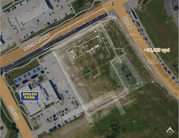 8121 S 125th St, La Vista, NE à vendre - Plan de site – Image 2 sur 2