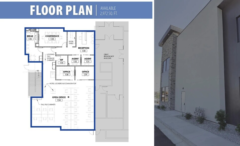 850-852 W Quinn Rd, Pocatello, ID à louer - Plan d’étage – Image 2 sur 2
