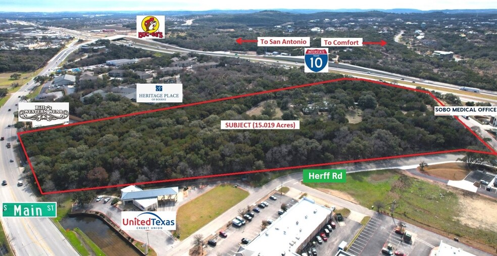 1480 S Main St, Boerne, TX à vendre - Photo de l’immeuble – Image 1 sur 20