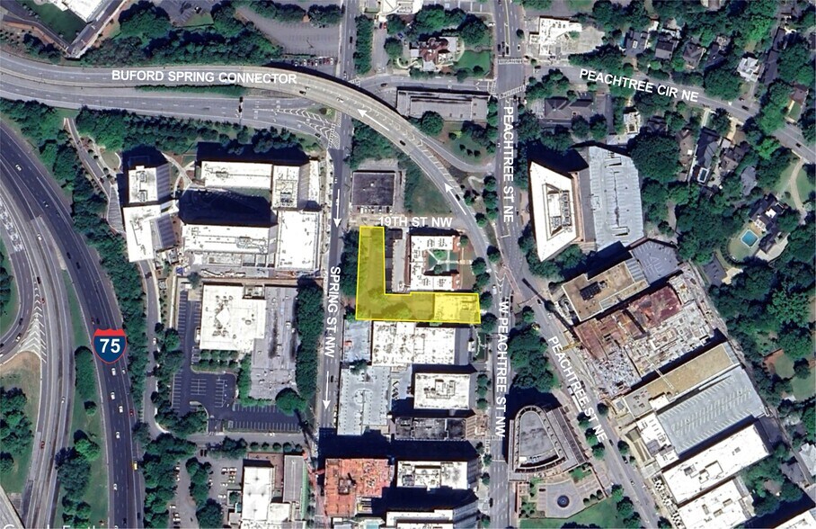 1450 W Peachtree St NW, Atlanta, GA à louer - Photo de l’immeuble – Image 2 sur 20