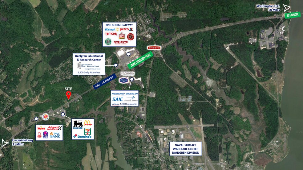 9A-1-37 James Madison, King George, VA à vendre - Aérien – Image 2 sur 7