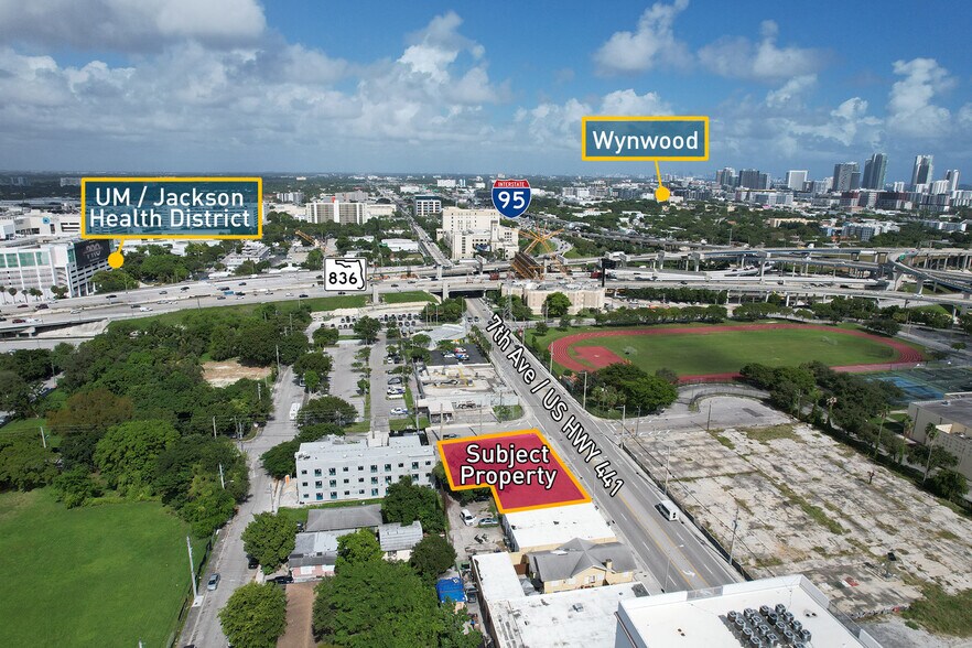 1250 NW 7th Ave, Miami, FL à louer - Aérien – Image 3 sur 4