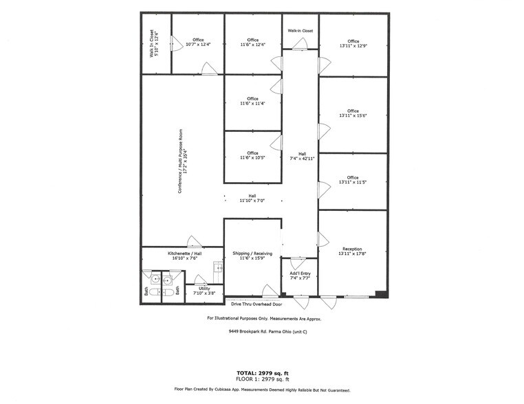 9449 Brookpark Rd, Parma, OH à louer - Photo de l’immeuble – Image 3 sur 3