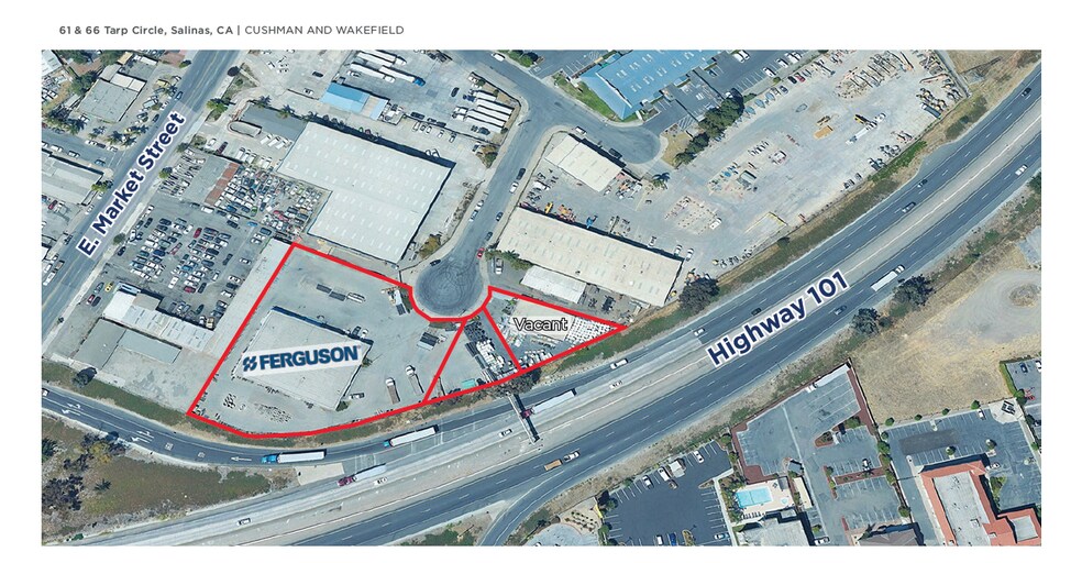 61 & 66 Tarp Circle, Salinas portefeuille de 2 biens à vendre sur LoopNet.fr - Aérien – Image 3 sur 3