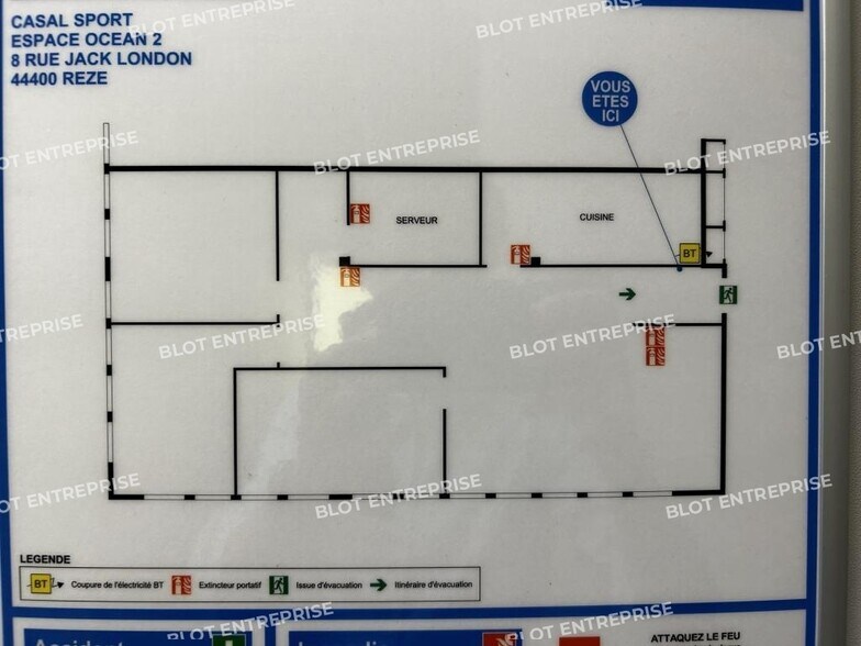 10 Rue Jack London, Rezé à louer - Plan d’étage – Image 1 sur 12