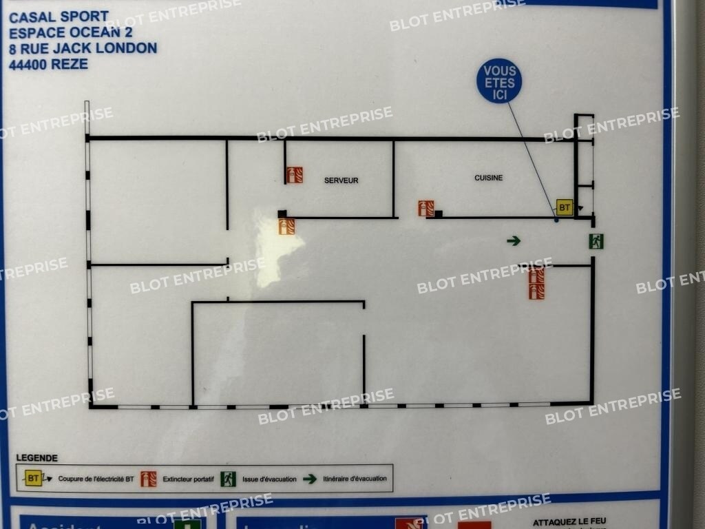 10 Rue Jack London, Rezé à louer Plan d’étage– Image 1 sur 13