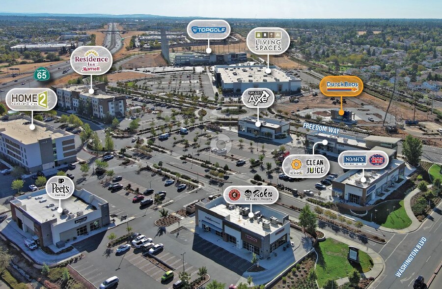 1951 Freedom Way, Roseville, CA à vendre - Aérien – Image 2 sur 4