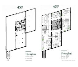 41-45 Front St E, Toronto, ON à louer Plan d’étage– Image 2 sur 2