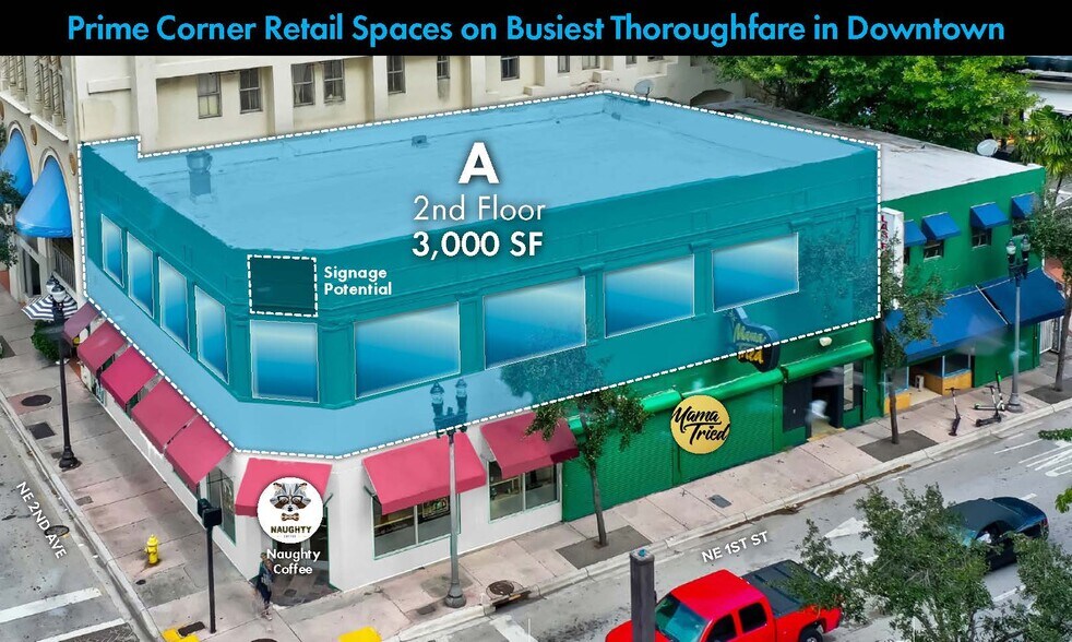 101 NE 2nd Ave, Miami, FL à louer - Photo de l’immeuble – Image 2 sur 10