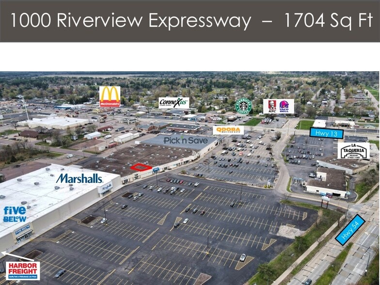1000 E Riverview Expy, Wisconsin Rapids, WI à louer - Photo de l’immeuble – Image 3 sur 3