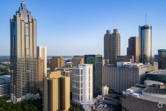 260 Peachtree St NW, Atlanta, GA - VUE AÉRIENNE  vue de carte