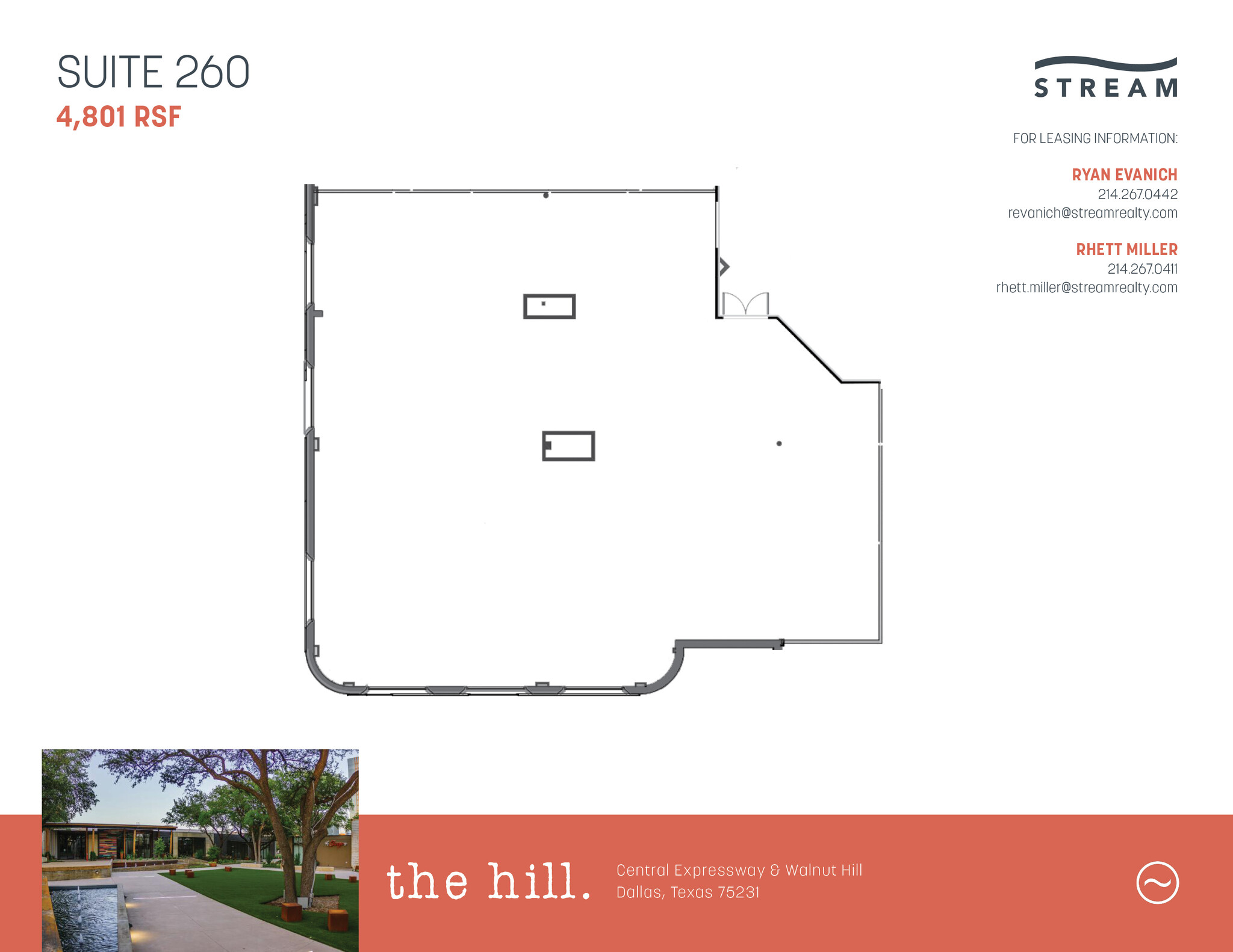 8021-8081 Walnut Hill Ln, Dallas, TX à louer Plan d’étage– Image 1 sur 2