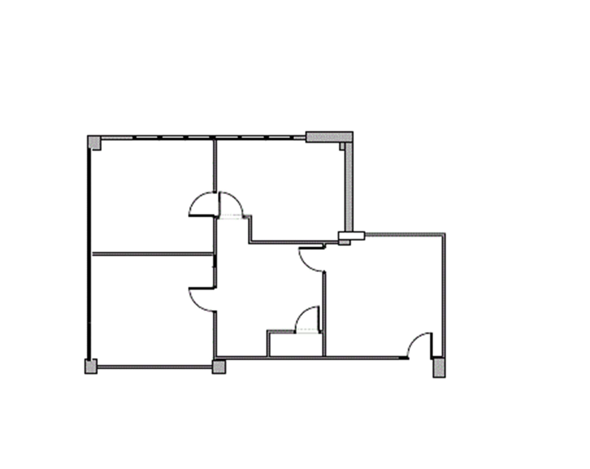 9535 Forest Ln, Dallas, TX à louer Plan d’étage– Image 1 sur 1