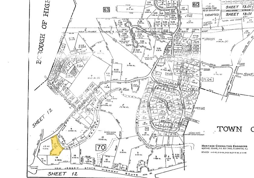 97 Grayrock Rd, Clinton Township, NJ à louer - Plan cadastral – Image 2 sur 46