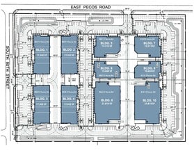 8029 E Pecos Rd, Mesa, AZ à louer Plan de site– Image 1 sur 1