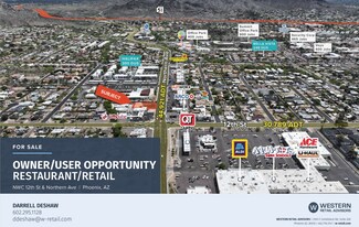 Plus de détails pour 1212 E Northern Ave, Phoenix, AZ - Local commercial à vendre