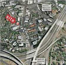 1920-1930 Mt Diablo Blvd, Walnut Creek, CA - VUE AÉRIENNE  vue de carte