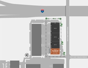 14344 SW 72nd Ave, Tigard, OR à louer Plan de site– Image 2 sur 2