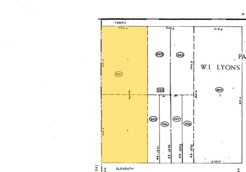 1507 10th St, Waukegan, IL à vendre - Plan cadastral – Image 2 sur 3