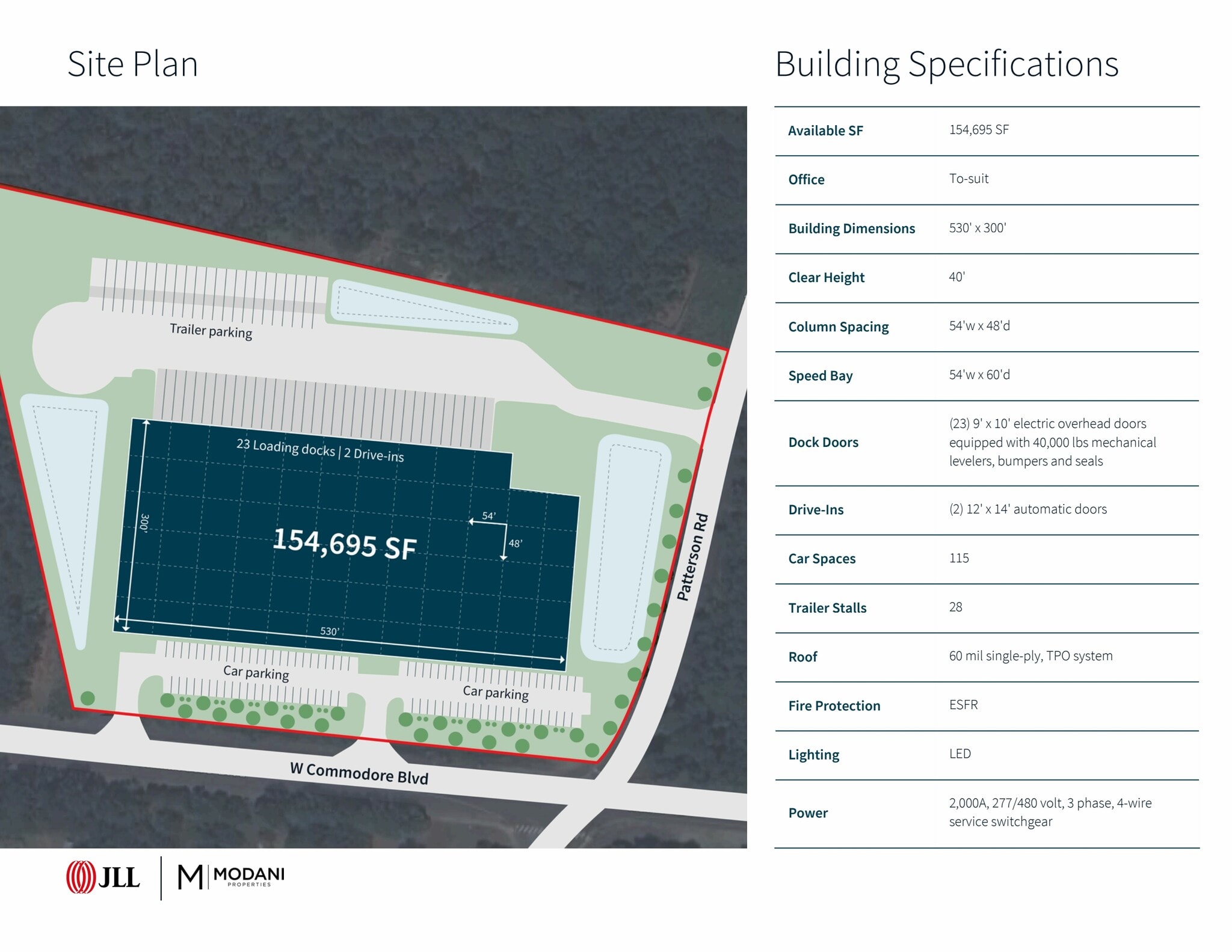 620 W Commodore Boulevard, Jackson, NJ à louer Plan de site– Image 1 sur 12