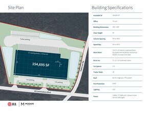 620 W Commodore Boulevard, Jackson, NJ à louer Plan de site– Image 1 sur 12