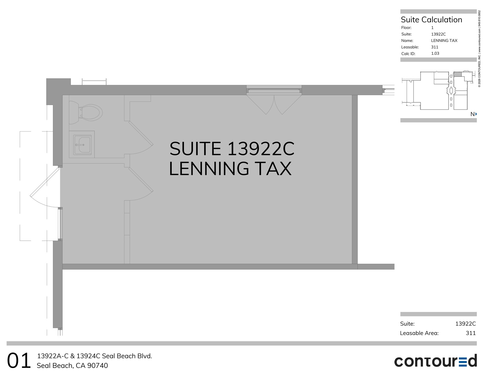 13904-13962 Seal Beach Blvd, Seal Beach, CA à louer Plan de site– Image 1 sur 1