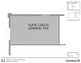 13904-13962 Seal Beach Blvd, Seal Beach, CA à louer Plan de site– Image 1 sur 1