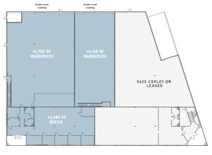 5625-5629 Copley Dr, San Diego, CA à louer Plan d’étage– Image 1 sur 1