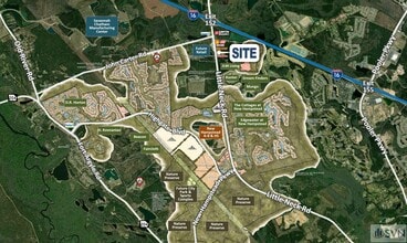 Little Neck Rd, Bloomingdale, GA - VUE AÉRIENNE vue de carte - Image1