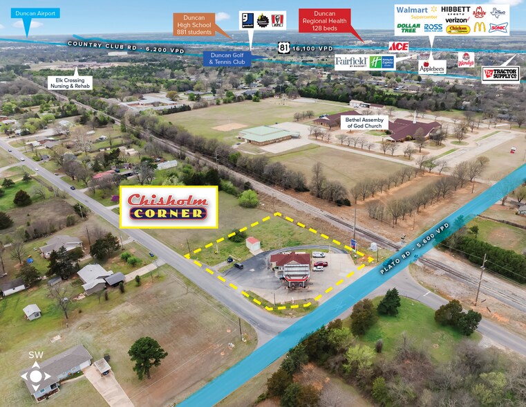 502 W Plato Rd, Duncan, OK à vendre - Photo de l’immeuble – Image 2 sur 3