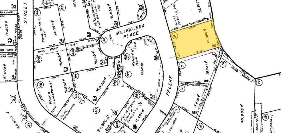 3042 Peleke St, Lihue, HI à louer - Plan cadastral – Image 2 sur 5