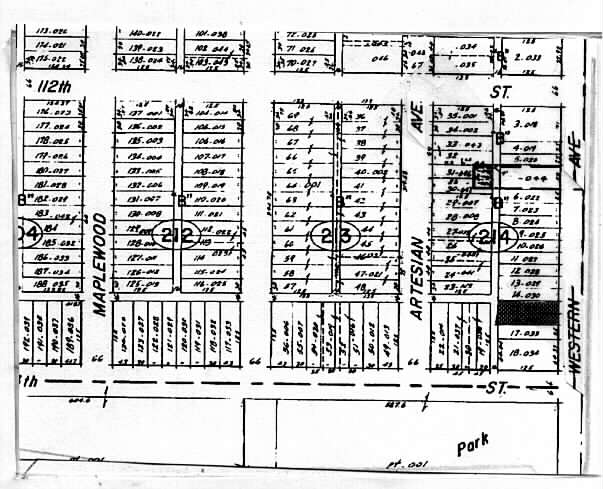 11240 S Western Ave, Chicago, IL à louer - Plan cadastral – Image 2 sur 5