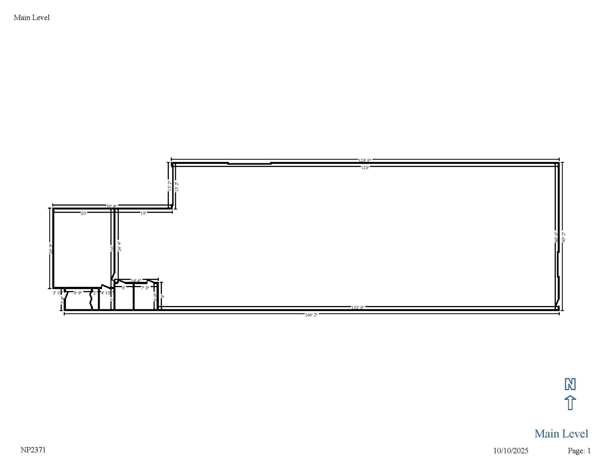 2371-2381 United Ln, Elk Grove Village, IL à louer Plan d’étage– Image 1 sur 1