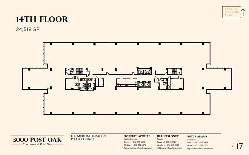 3000 Post Oak Blvd, Houston, TX à louer Plan d’étage– Image 1 sur 1