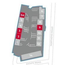 Northend Rd, Erith à louer Plan de site– Image 2 sur 2