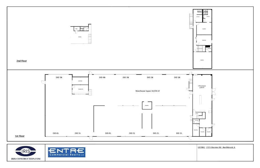 2725 Shermer Rd, Northbrook, IL à vendre - Plan d’étage – Image 3 sur 5