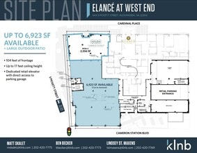 444 S Pickett St, Alexandria, VA à louer Plan de site– Image 1 sur 1