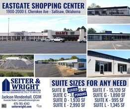 1900 E Cherokee Ave, Sallisaw, OK à vendre Photo intérieure– Image 1 sur 2