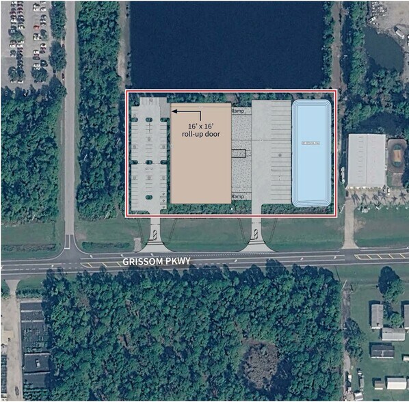 Grissom Pky, Cocoa, FL à louer - Plan de site – Image 3 sur 3