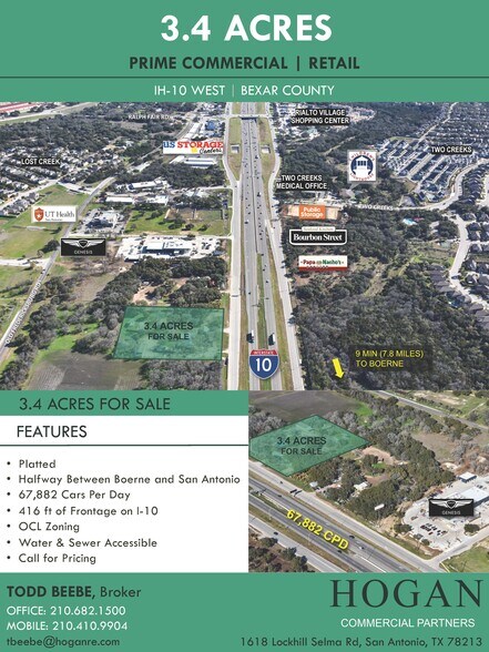 25920 Interstate 10 W, Boerne, TX à vendre - Aérien – Image 2 sur 4
