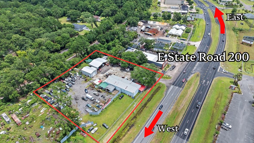 474379 E 200 Sr, Fernandina Beach, FL à vendre - Aérien – Image 2 sur 16