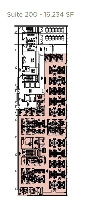 250 S High St, Columbus, OH à louer Plan d’étage– Image 1 sur 7