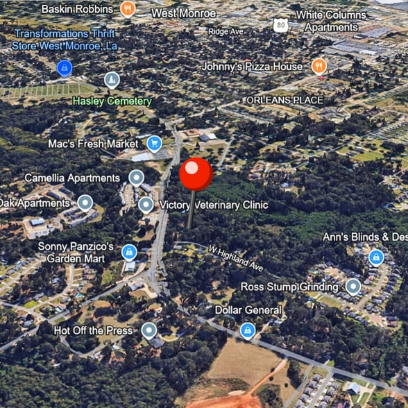 1619 Arkansas Rd, West Monroe, LA à vendre - Photo principale – Image 1 sur 5